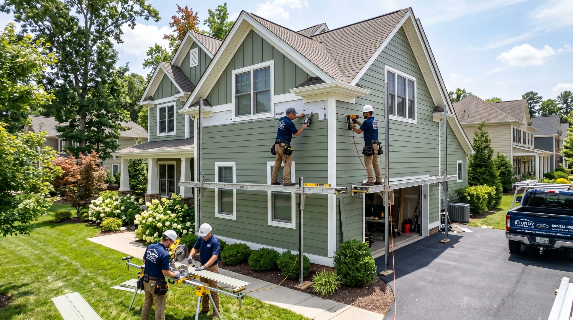 Sturdy Siding Huntersville | Vinyl Siding Repair