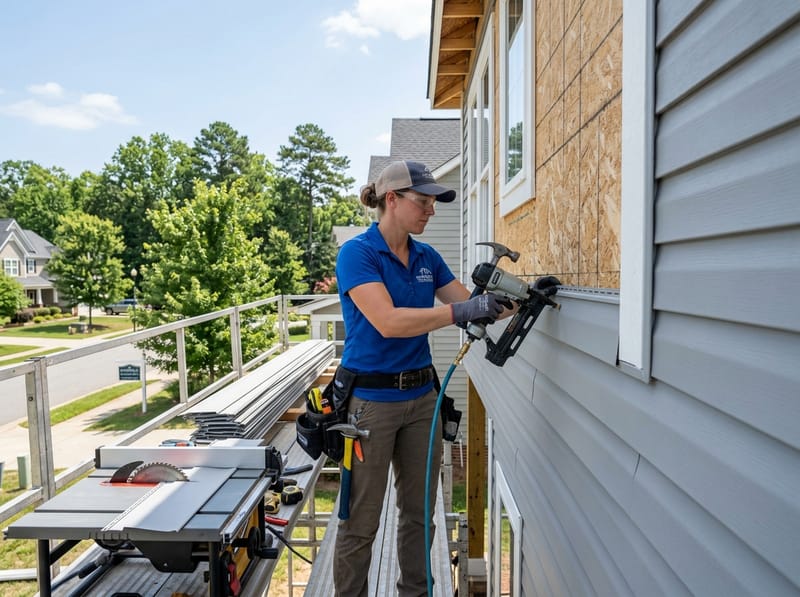 Vinyl Siding Installation